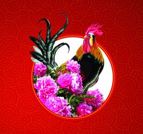 大公鸡芍药牡丹