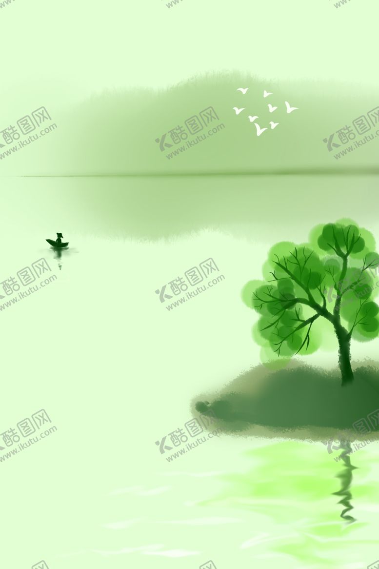 编号：65320209092337314120【酷图网】源文件下载-水彩江南