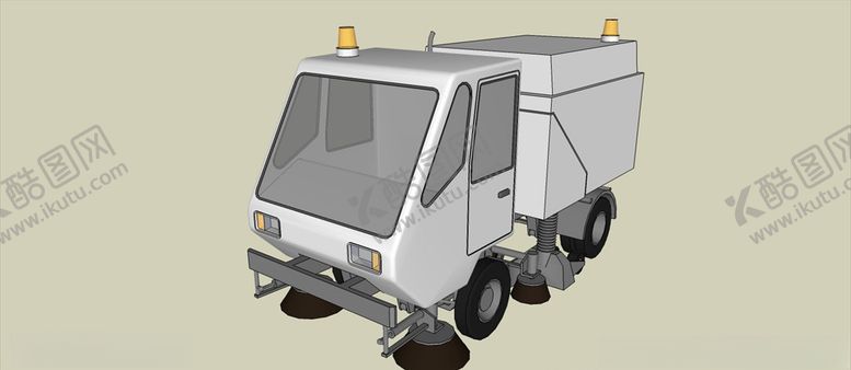 编号：20919709271150372538【酷图网】源文件下载-环保清洁车模型