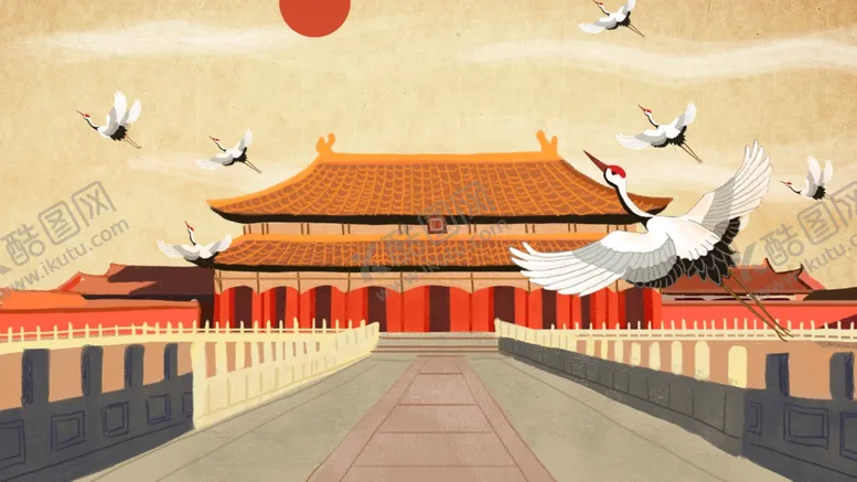 编号：32538307012020124789【酷图网】源文件下载-国潮插画
