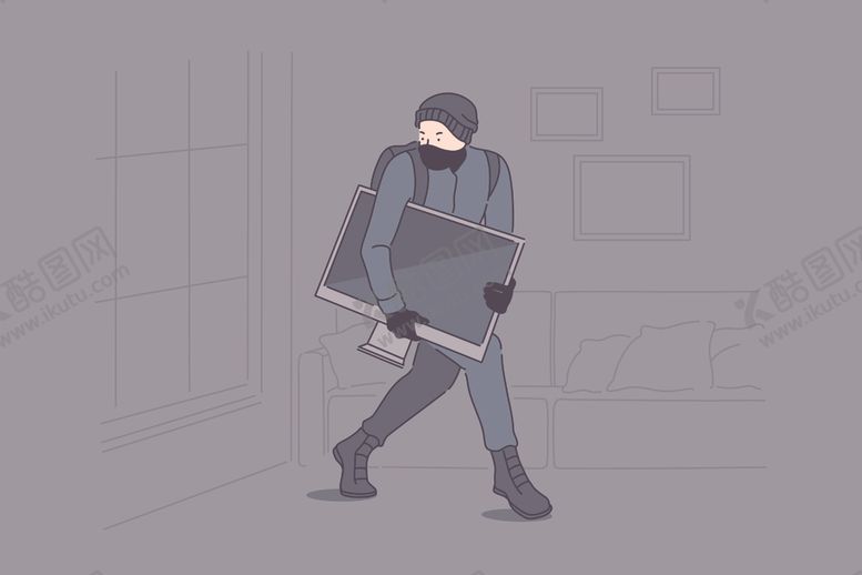 编号：50483509132041584719【酷图网】源文件下载-简约人物生活形象插画