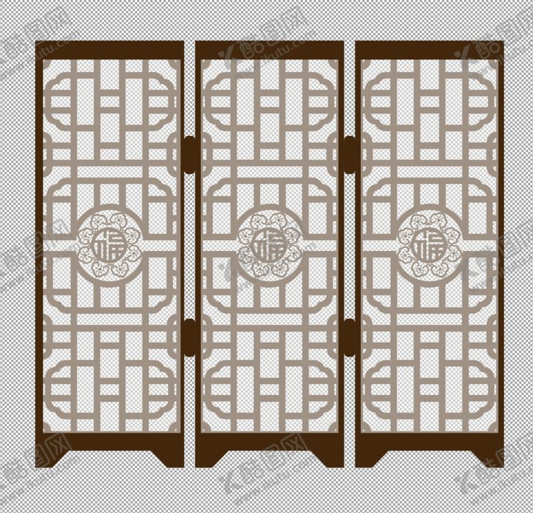 编号：14091303261330241699【酷图网】源文件下载-中式花格
