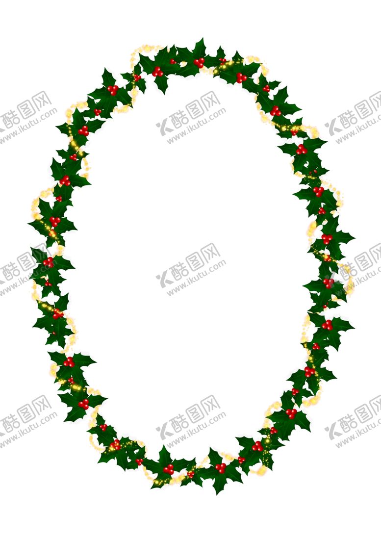 编号：61733407060452488728【酷图网】源文件下载-花草圆环边框