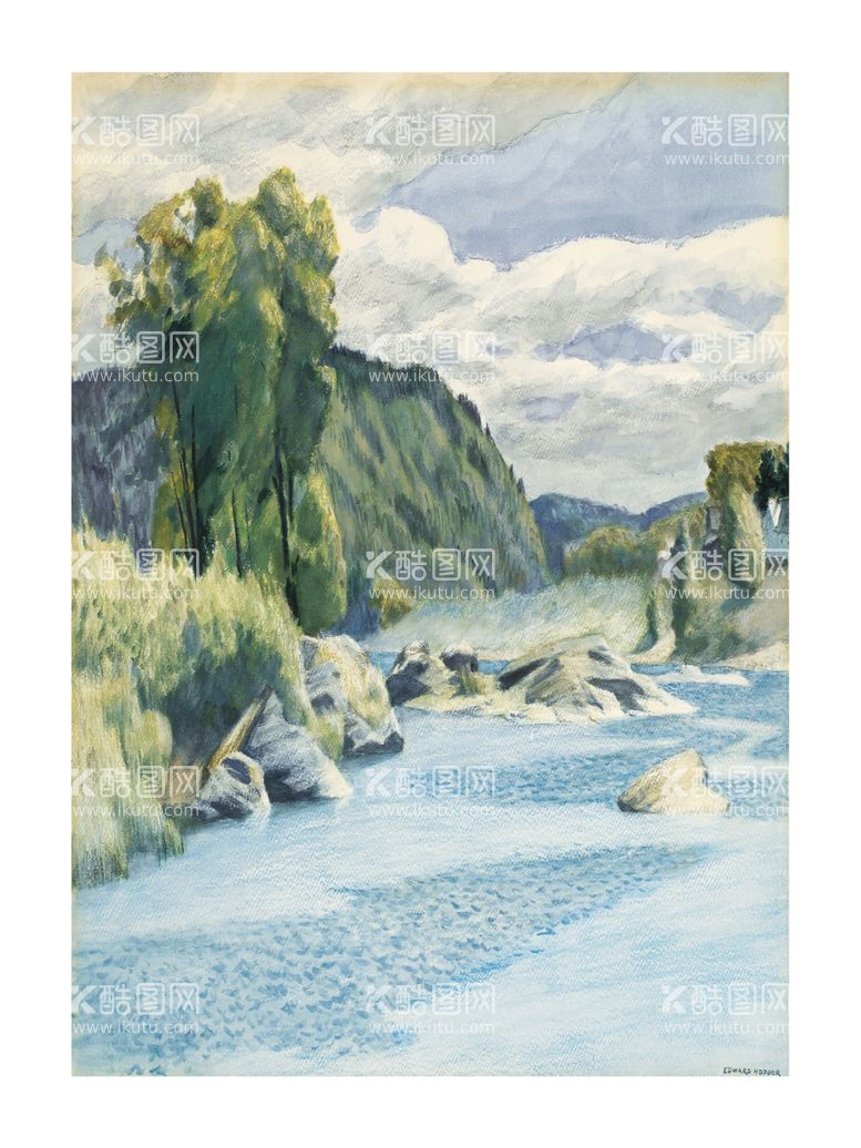 编号：30719312201243596442【酷图网】源文件下载-抽象田园欧美挂画油画