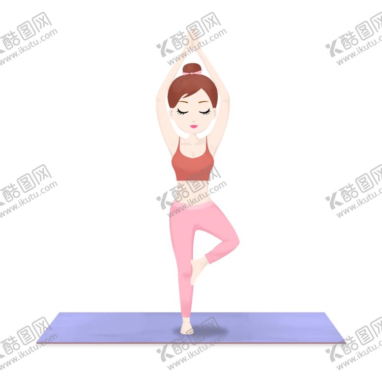 编号：83916709172029356362【酷图网】源文件下载-瑜伽练瑜伽的人