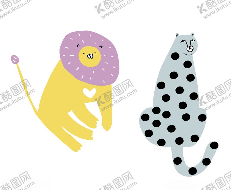 编号：76290009270623289181【酷图网】源文件下载-卡通动物