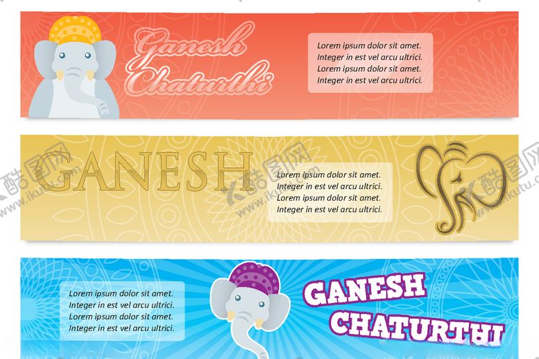 编号：99623109282212023998【酷图网】源文件下载-矢量横幅素材