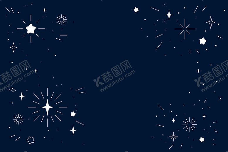 编号：96194010231023422927【酷图网】源文件下载-矢量星星背景