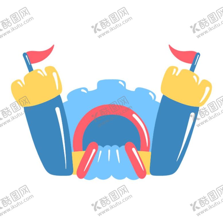 编号：86864512052235024395【酷图网】源文件下载-充气城堡