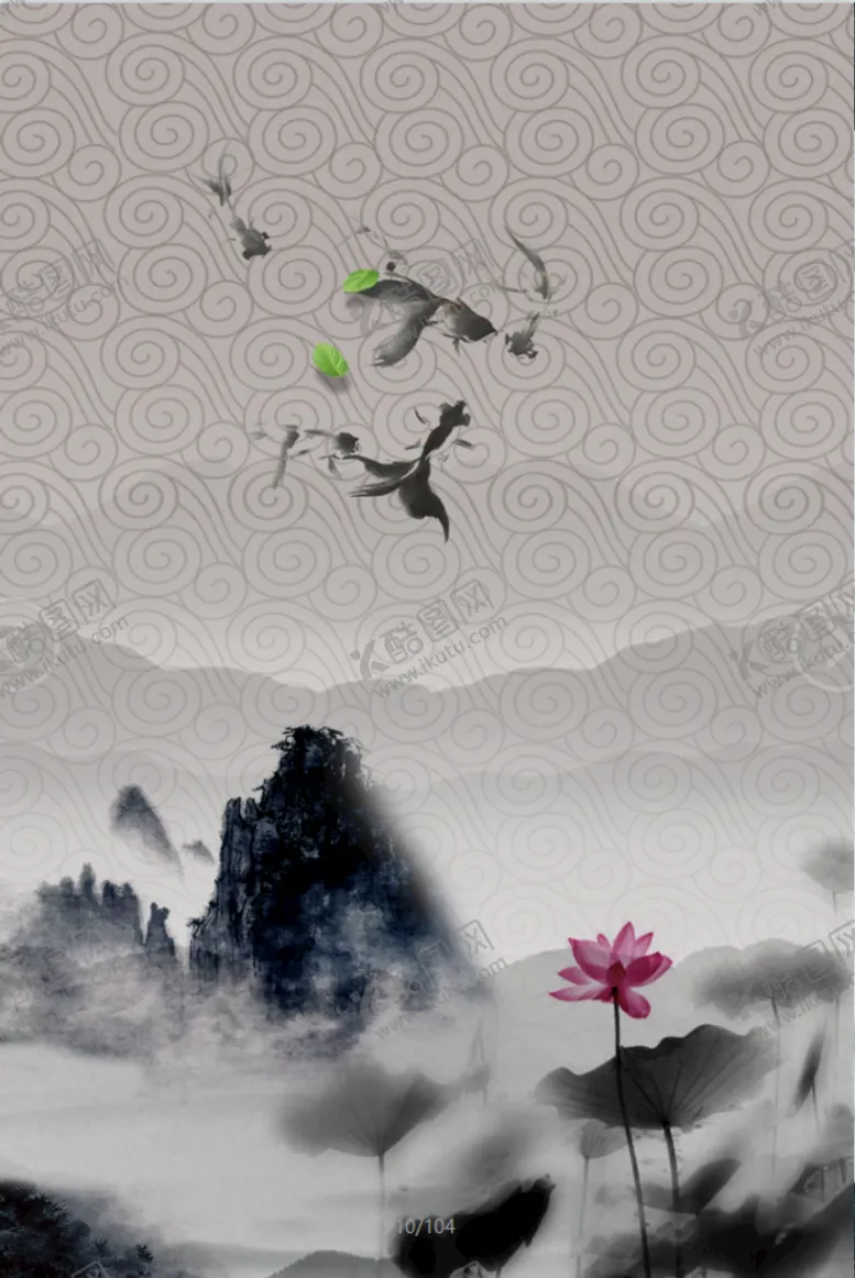 编号：73807610201835564997【酷图网】源文件下载-手绘古风插画背景图片