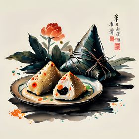 粽子插画