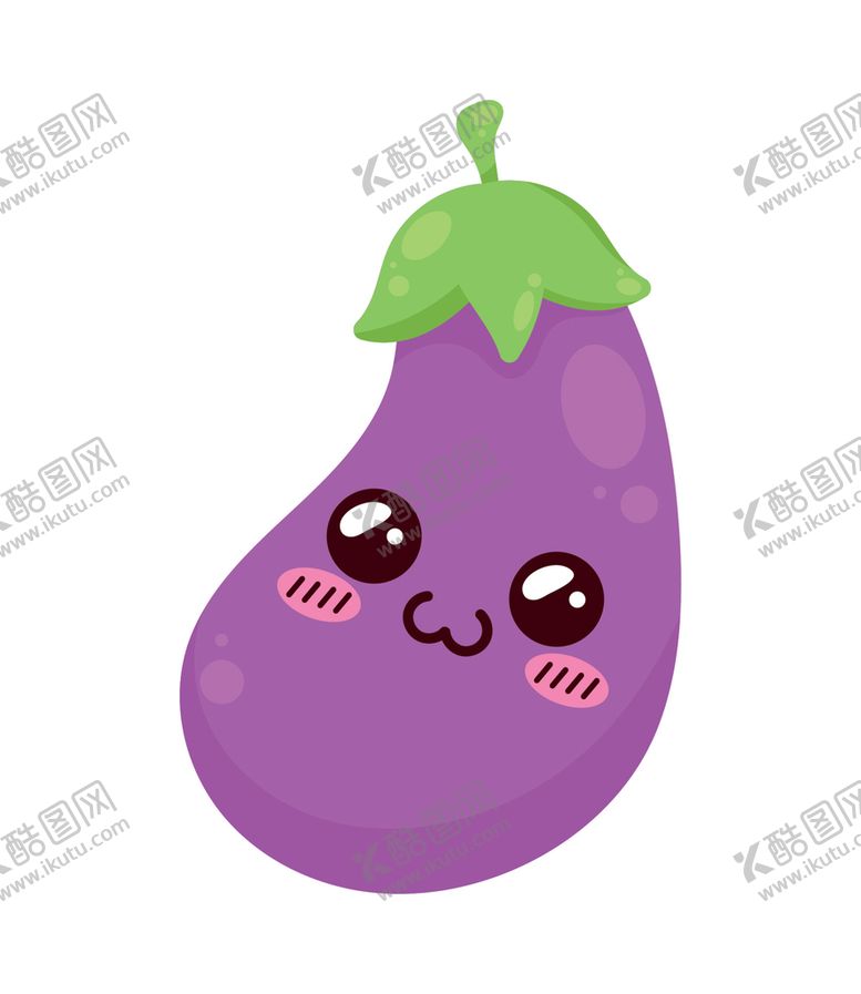 编号：27386110070631513174【酷图网】源文件下载-卡通茄子