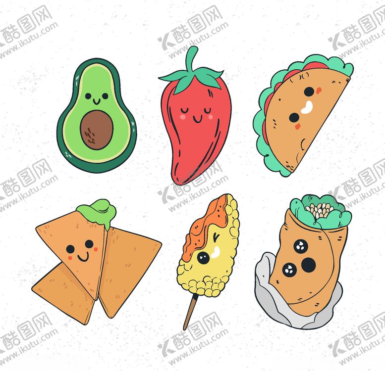 编号：11162010010150435682【酷图网】源文件下载-可爱食物