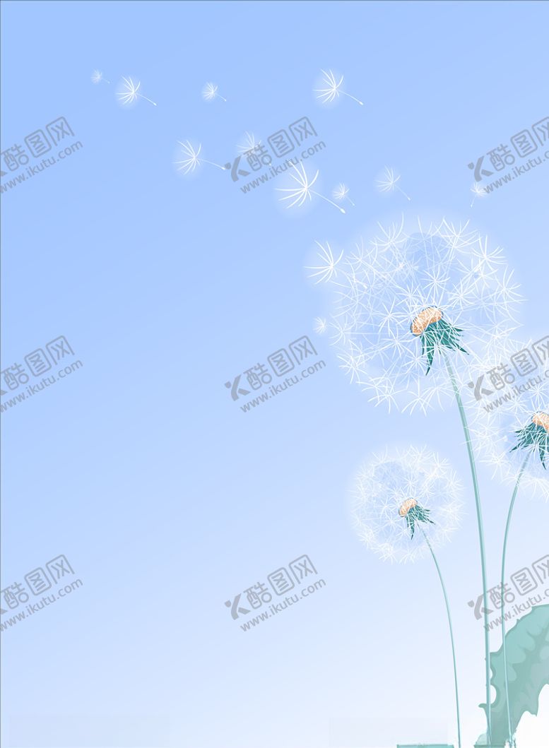 编号：61958109271537313162【酷图网】源文件下载-蒲公英背景
