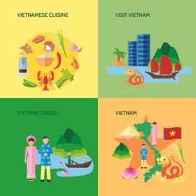 环保生活场景插画
