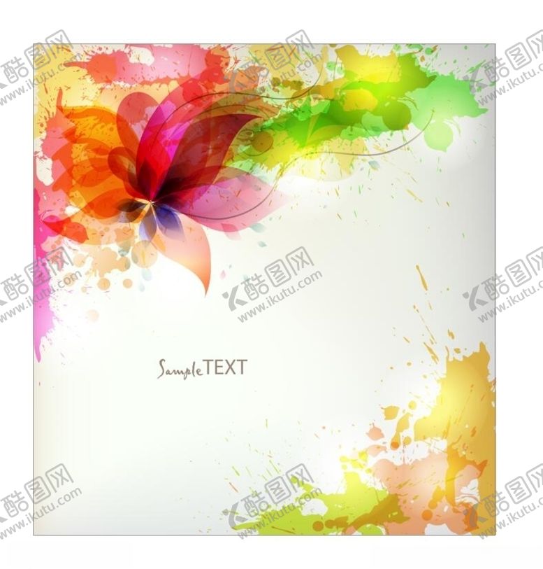 编号：22645709120024059847【酷图网】源文件下载-彩色渐变封面