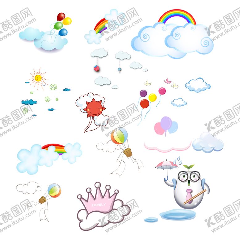 编号：87693409132047455348【酷图网】源文件下载-卡通云