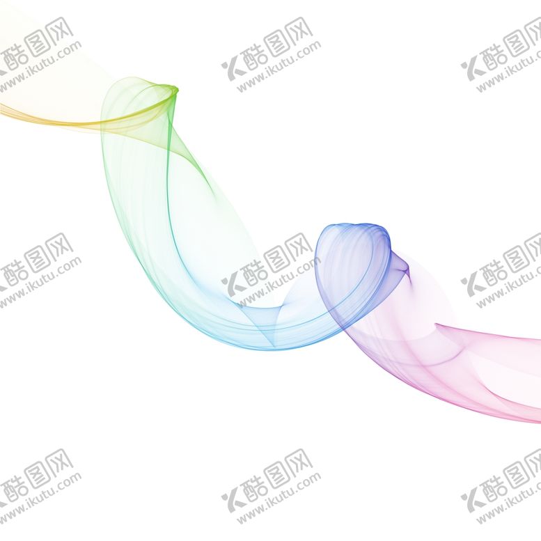 编号：68191803292322394493【酷图网】源文件下载-彩色飘带丝带纹理多彩背景素材