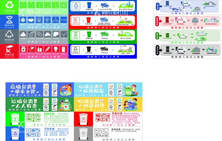 编号：78228211251058175138【酷图网】源文件下载-垃圾分类地贴