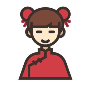 简笔矢量中国文化元素