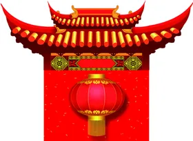 新年柱子头