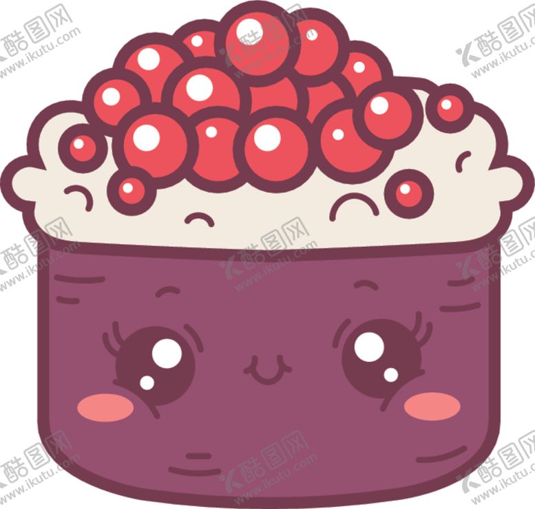 编号：26249509090518447469【酷图网】源文件下载-可爱食物