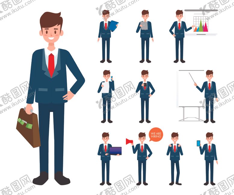 编号：62086710201918032168【酷图网】源文件下载-矢量人物