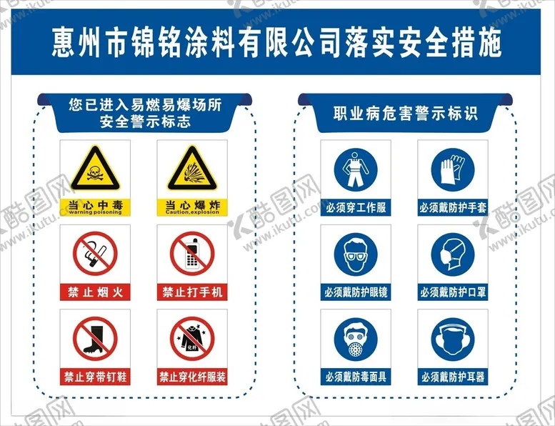 编号：54512412011734557044【酷图网】源文件下载-落实安全标识