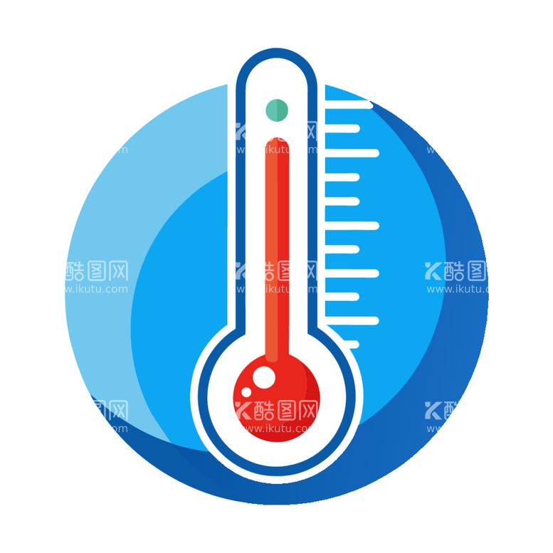 编号：71378512160925479798【酷图网】源文件下载-温度计logo
