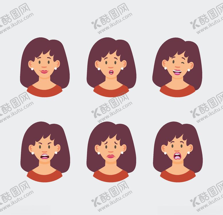 编号：41979806251618137731【酷图网】源文件下载-不同表情