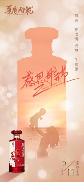 母亲节产品海报