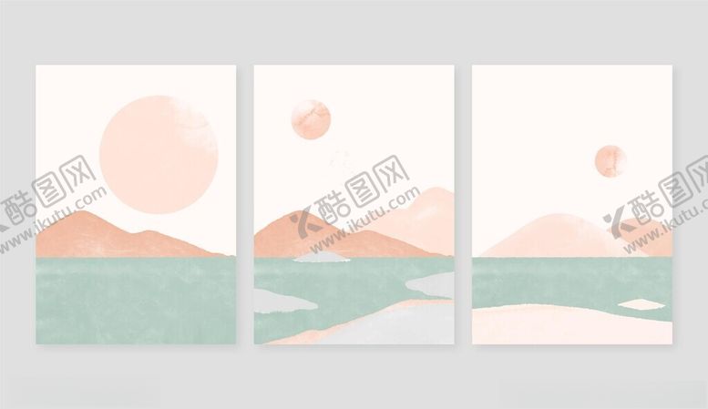 编号：76146204040229298254【酷图网】源文件下载-清新山水背景