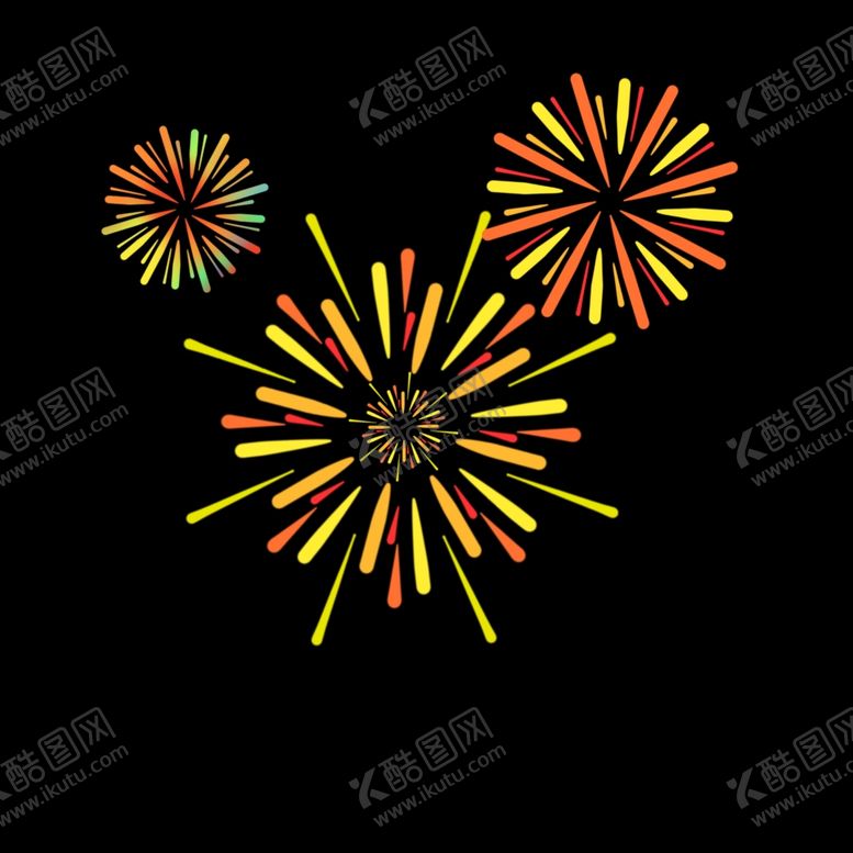 编号：43874706290759125226【酷图网】源文件下载-烟花素材