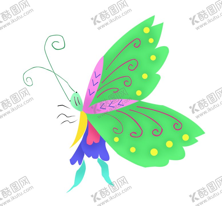 编号：81337406290551541617【酷图网】源文件下载-蝴蝶
