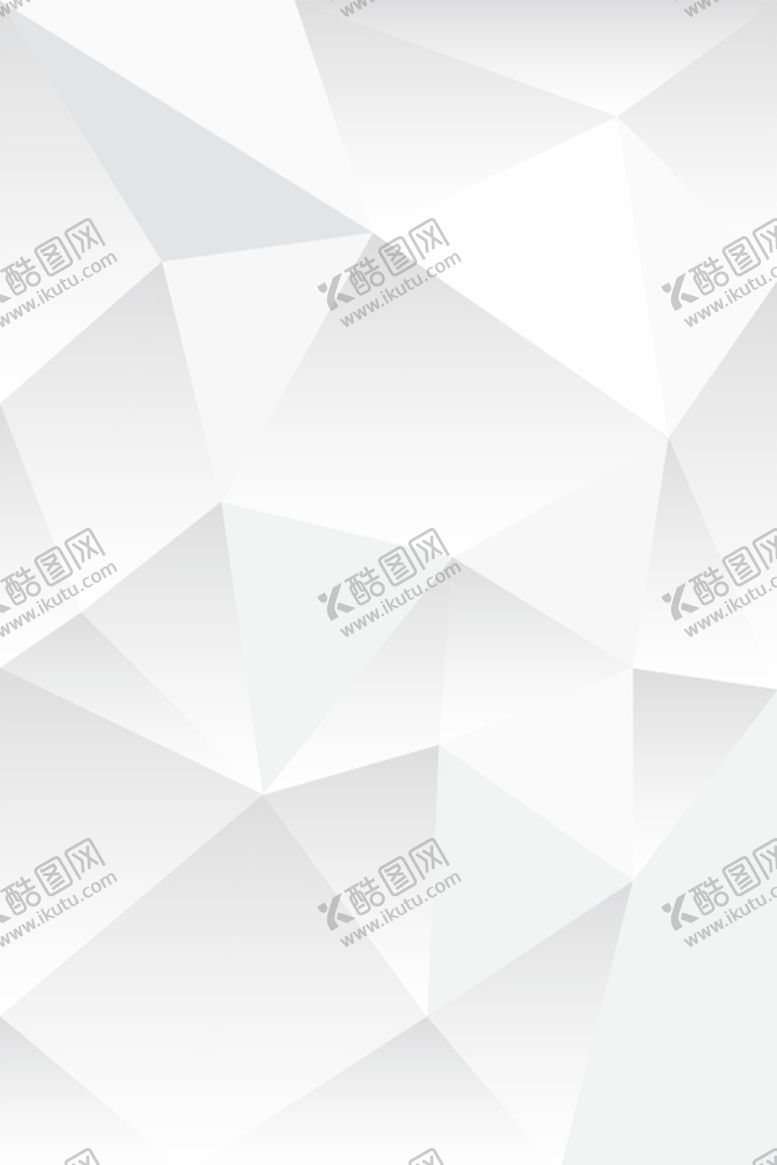编号：65198405040500452778【酷图网】源文件下载-简约白色立体几何三角图形背景