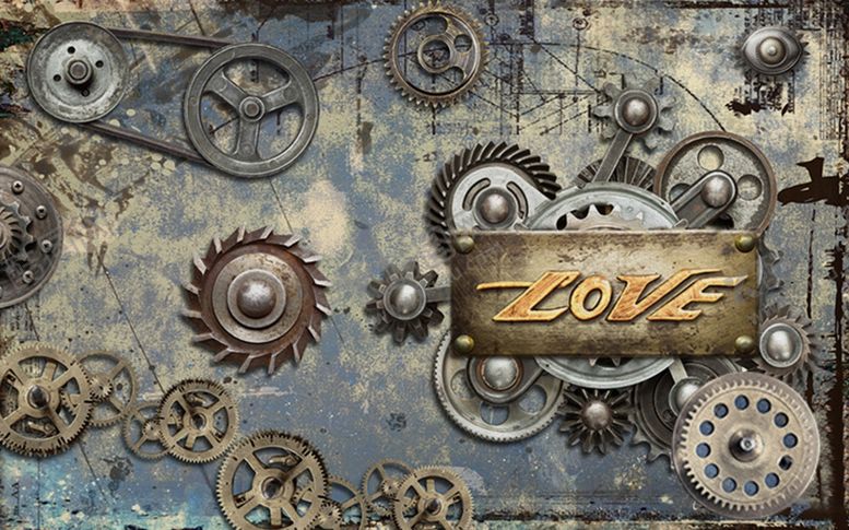 编号：31014009230802278600【酷图网】源文件下载-复古背景墙