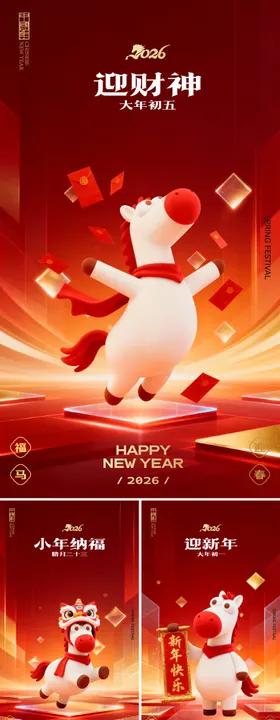春节系列海报