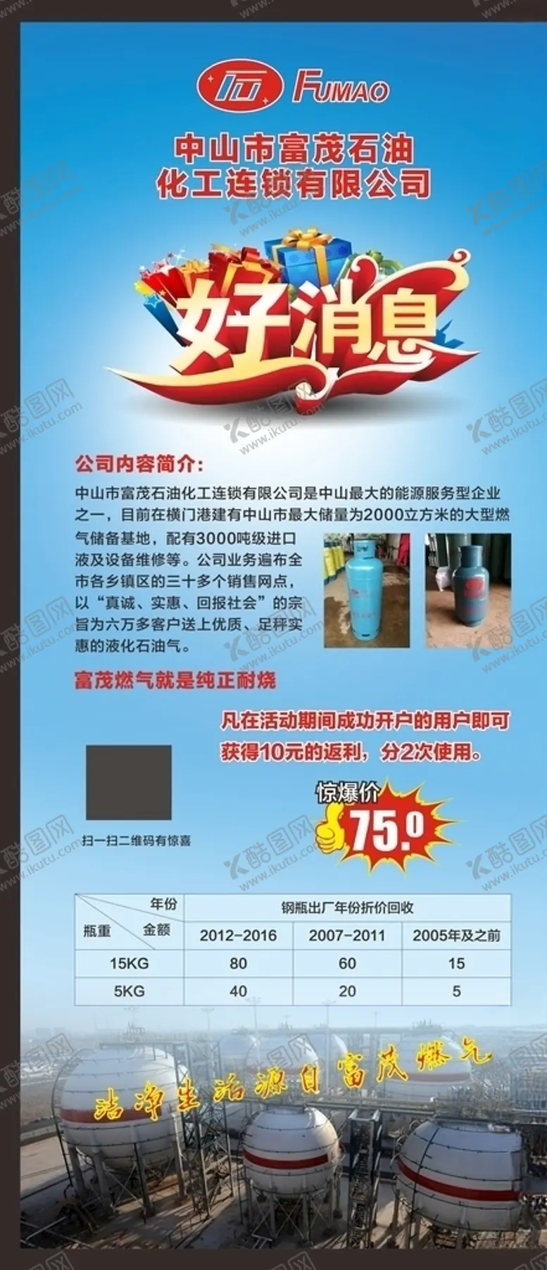 编号：41159106280425075605【酷图网】源文件下载-石油化工燃气海报