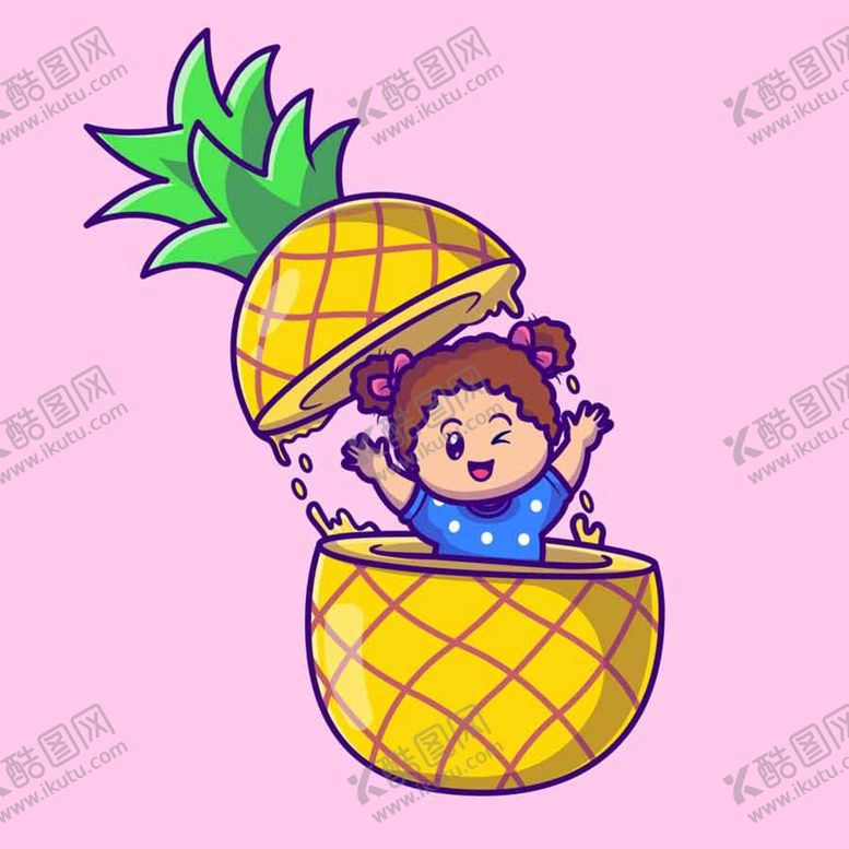 编号：75771501270033283792【酷图网】源文件下载-卡通女孩