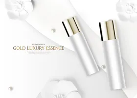 化妆品海报广告美容美容广告banner