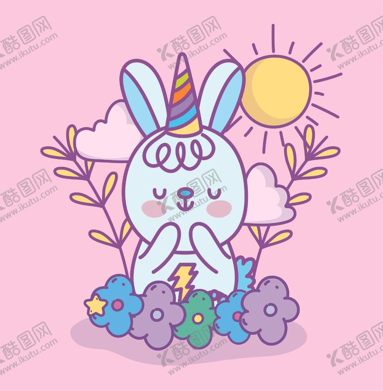 编号：42987310171048583034【酷图网】源文件下载-卡通手绘动物