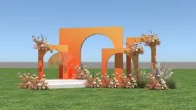 地产交房活动DP美陈