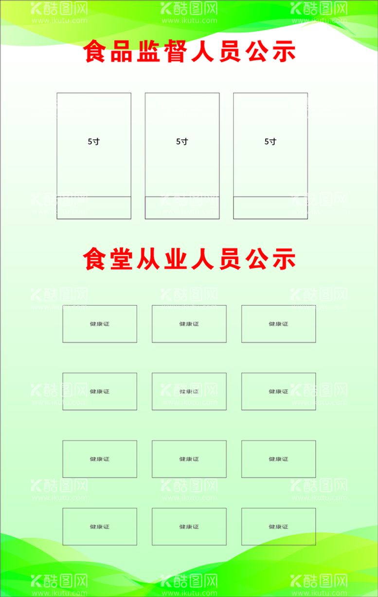 编号：29635712022038418180【酷图网】源文件下载-食堂监督人员公示