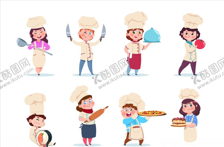 编号：51592109130807461875【酷图网】源文件下载-卡通厨师
