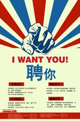 招聘海报酒店生学校简章