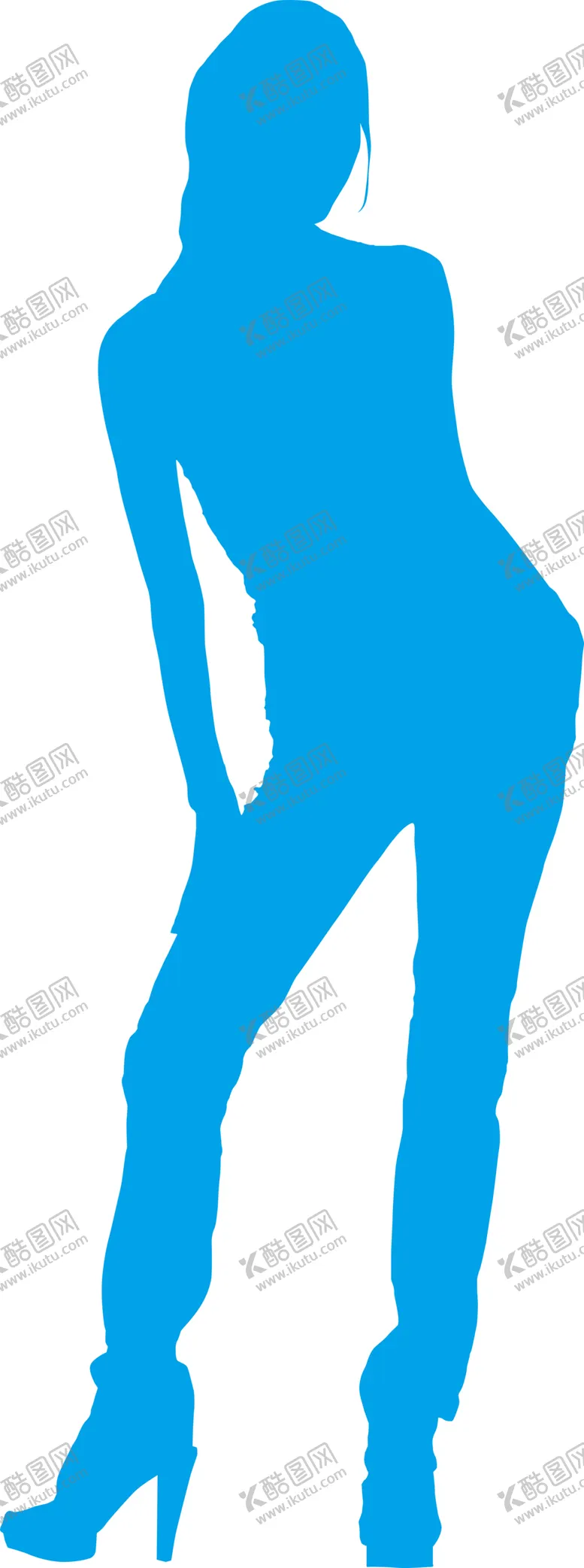 编号：66083205011154056397【酷图网】源文件下载-美女剪影