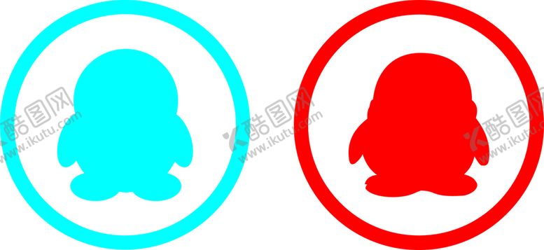 编号：12184011061815524423【酷图网】源文件下载-QQ标志