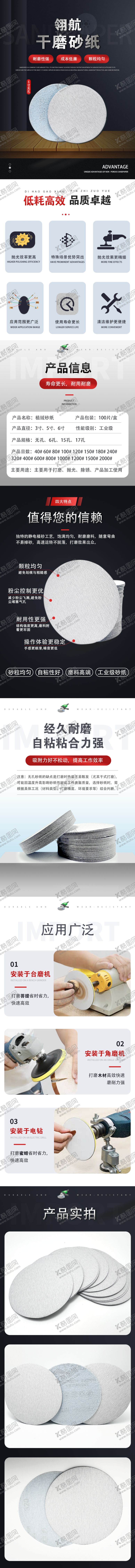 编号：25803909141521111294【酷图网】源文件下载-汽车美容砂纸详情页