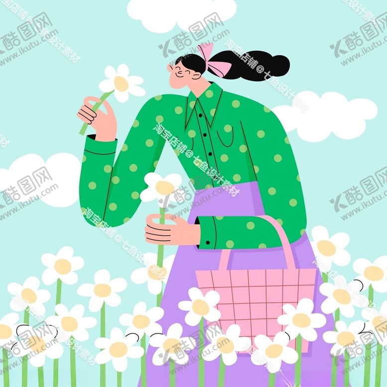 编号：24038002211511404747【酷图网】源文件下载-卡通人物场景插画
