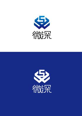 科技标识设计字母简约